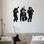 Wallity Münis Accesorio Decorativo de Pared de Metal Negro
